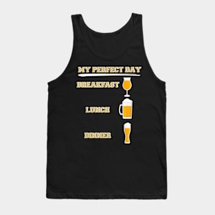 Beer My Perfect Day Tank Top